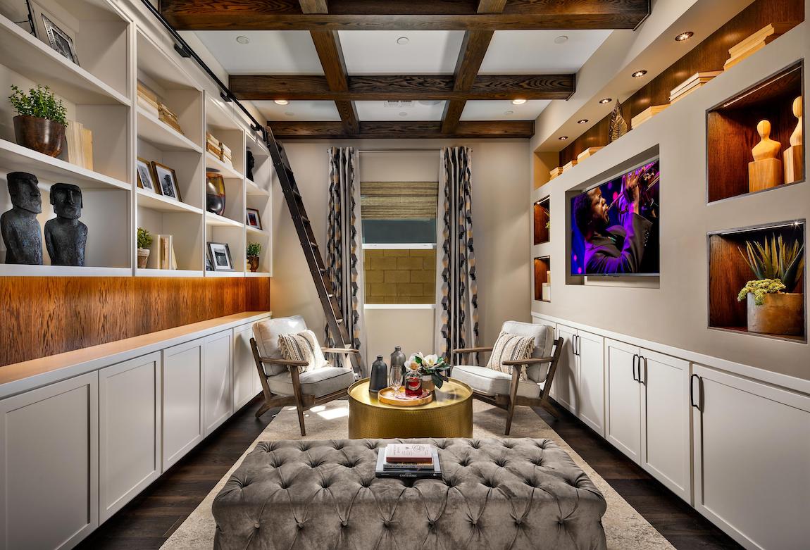 Symmetric study space with timeless design