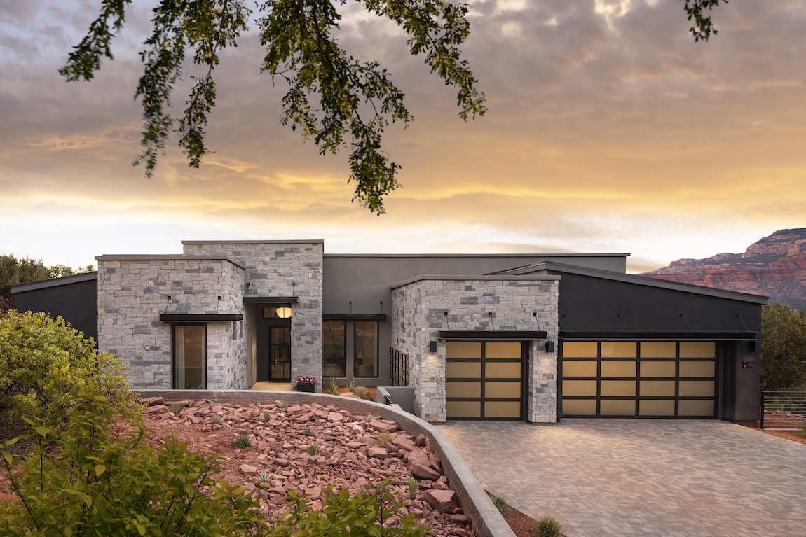 contemporary desert exterior