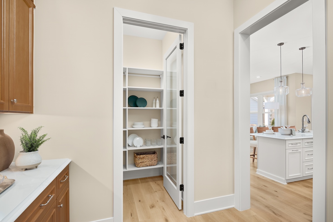 walk in pantry off the main kitchen
