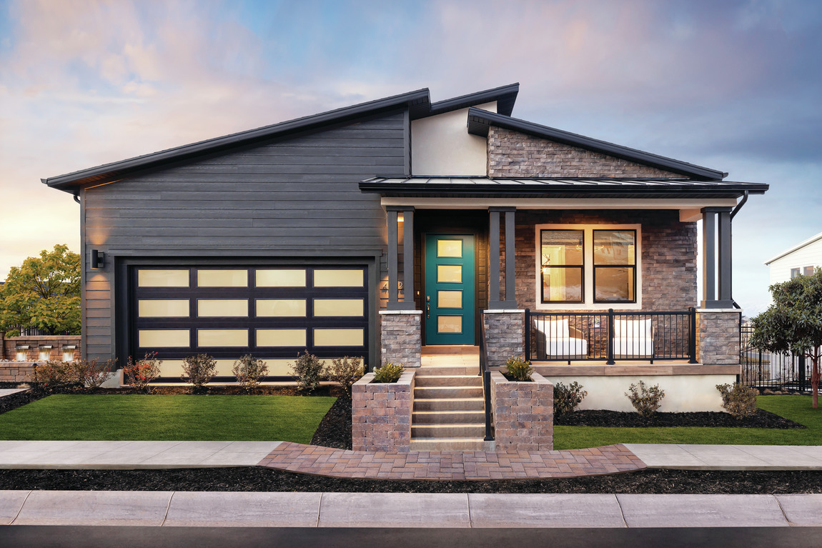 Exterior new home in Utah