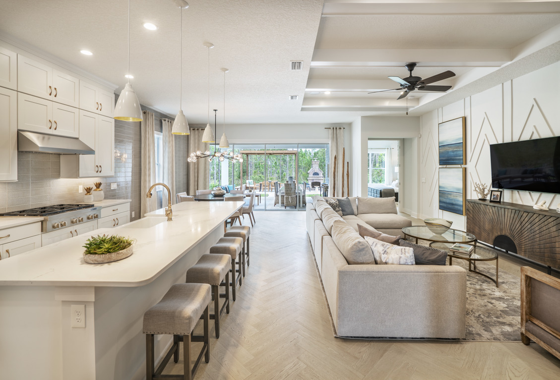 open concept interior