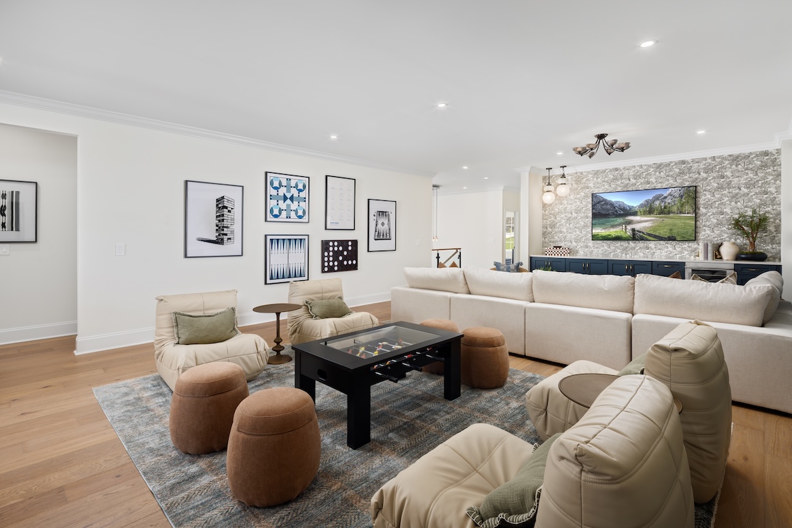 loft space with comfortable seating space