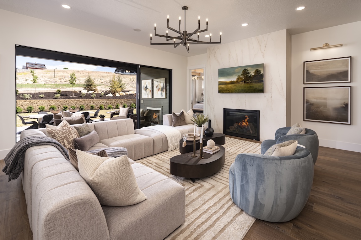 great room with neutral colors