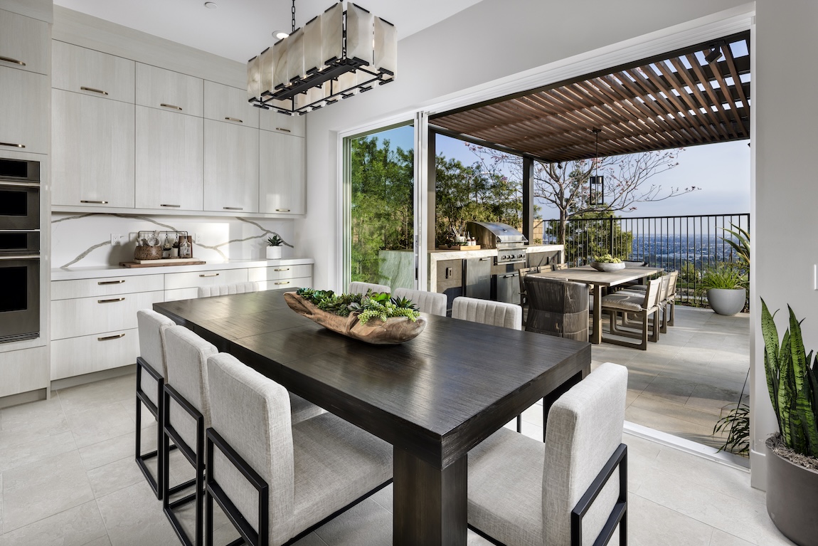 indoor to outdoor kitchen design