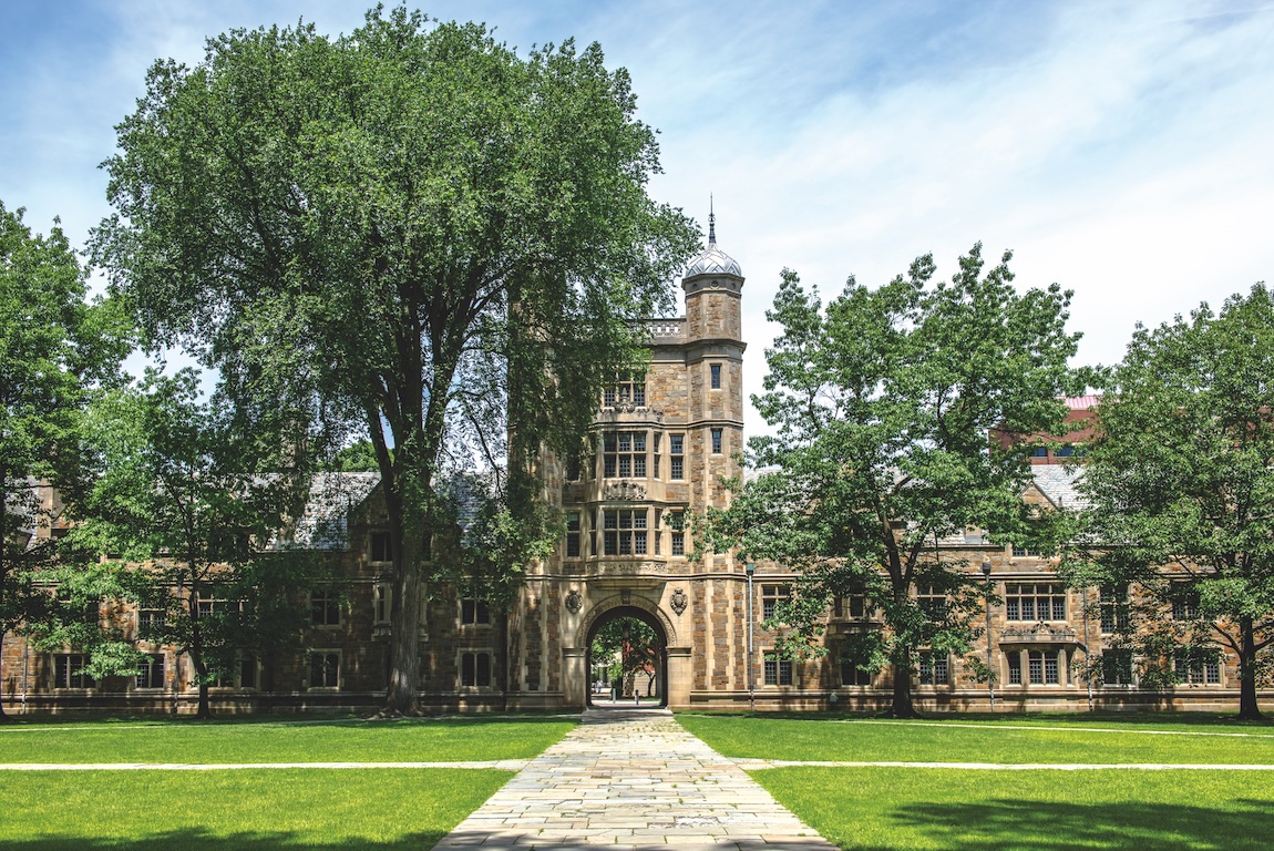 The Campus of the University of Michigan Law School in Ann Arbor