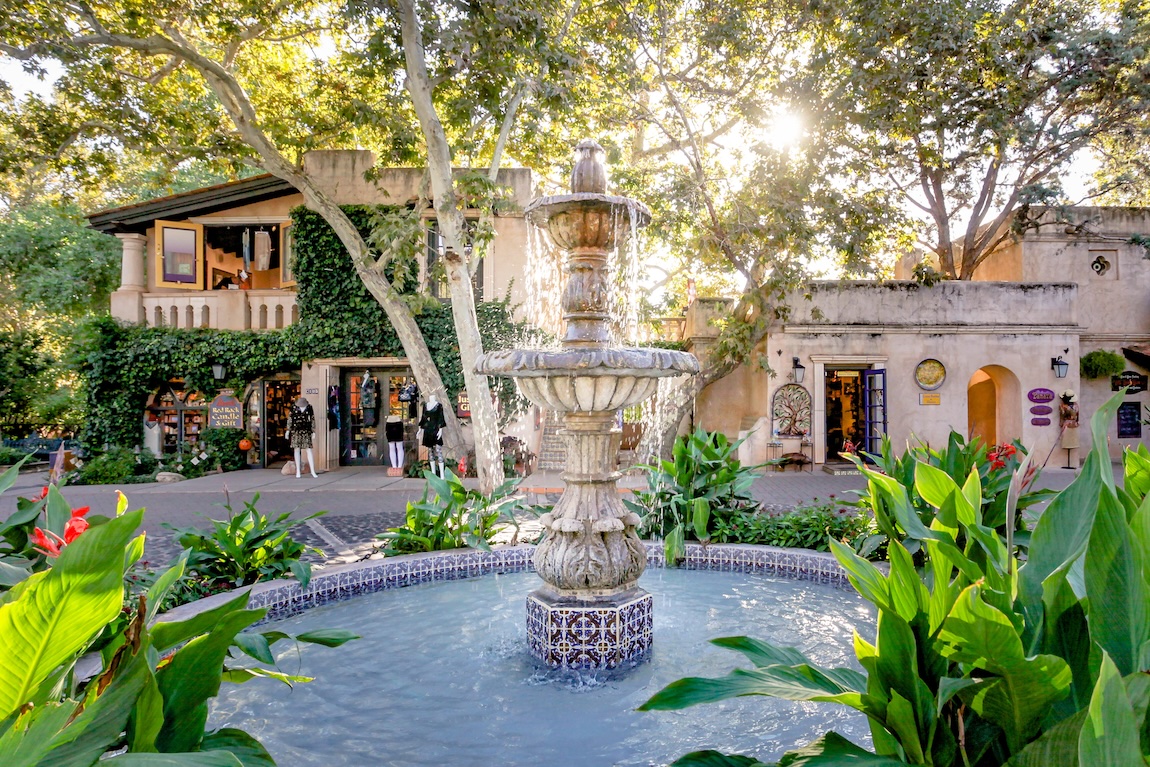 charming shopping center in Sedona, AZ
