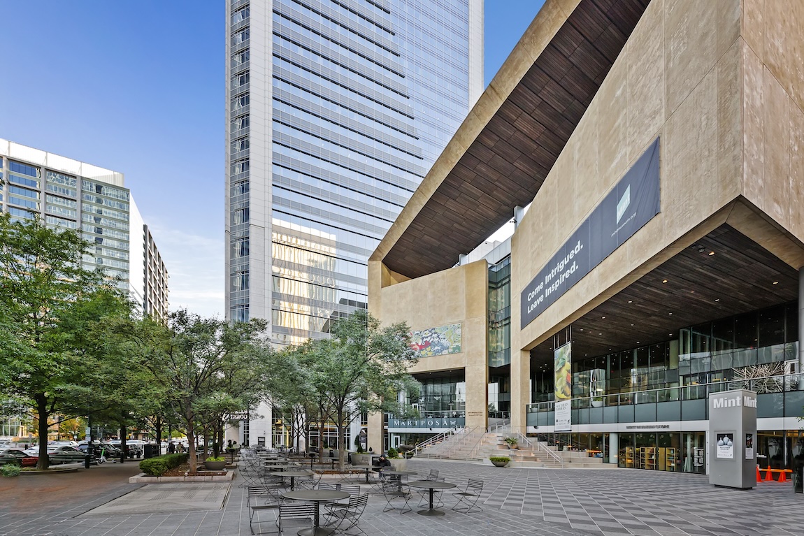 Mint Museum in downtown Charlotte