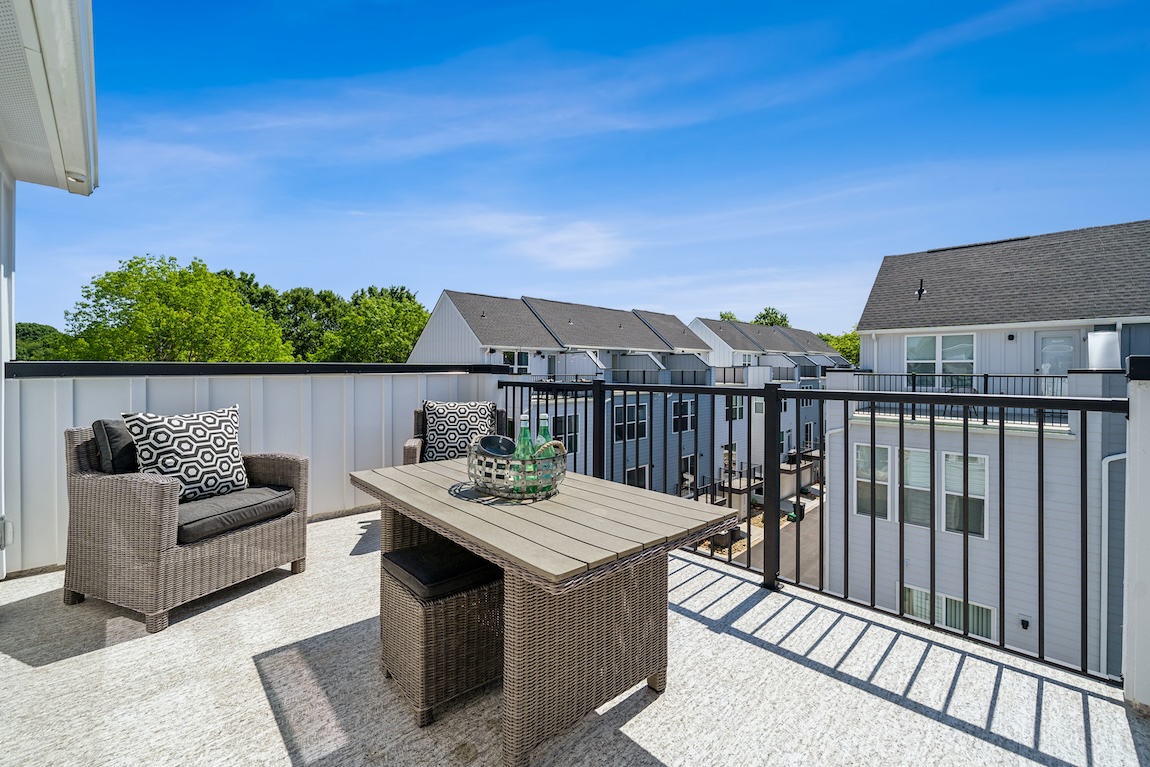 rooftoop deck at Iron Creek by Toll Brothers