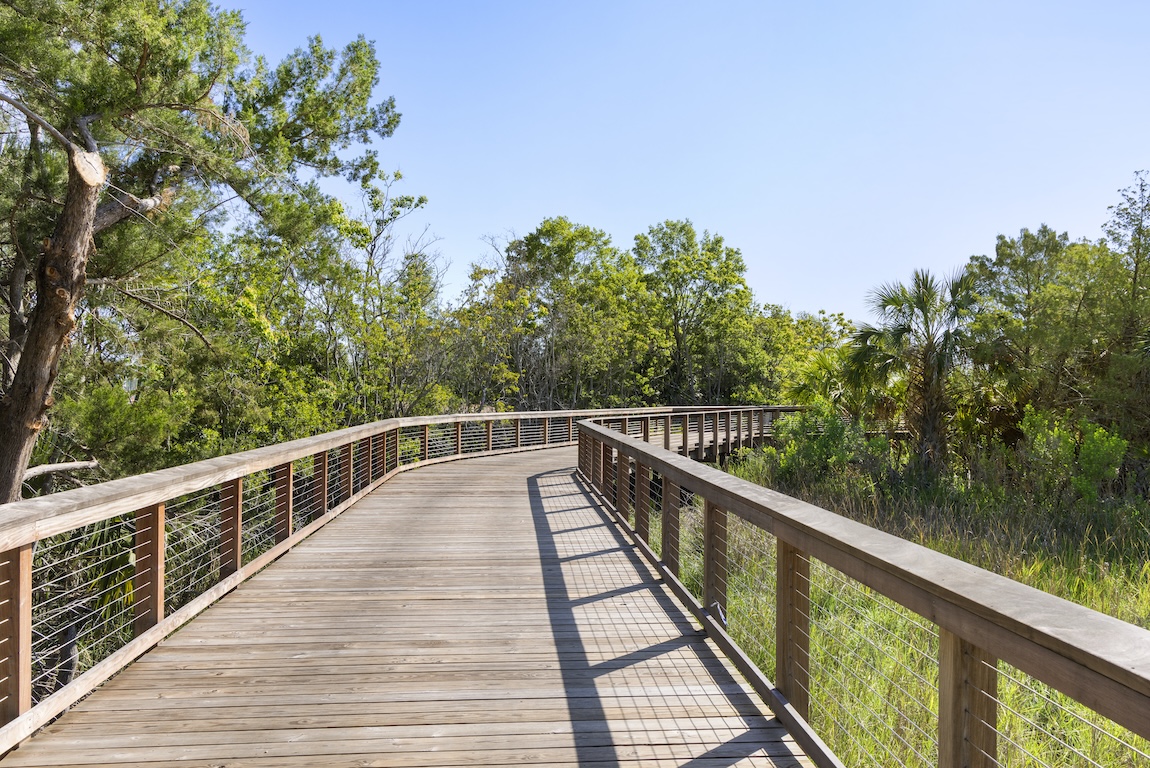 walking trail in St Johns, Florida