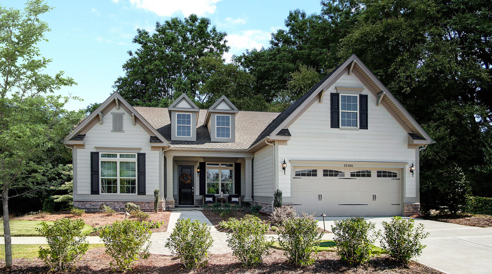 Exterior of a Active Adult Home in North Carolina