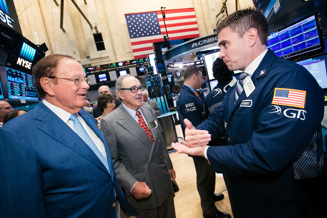 Robert I. and Bruce E. Toll NYSE opening bell