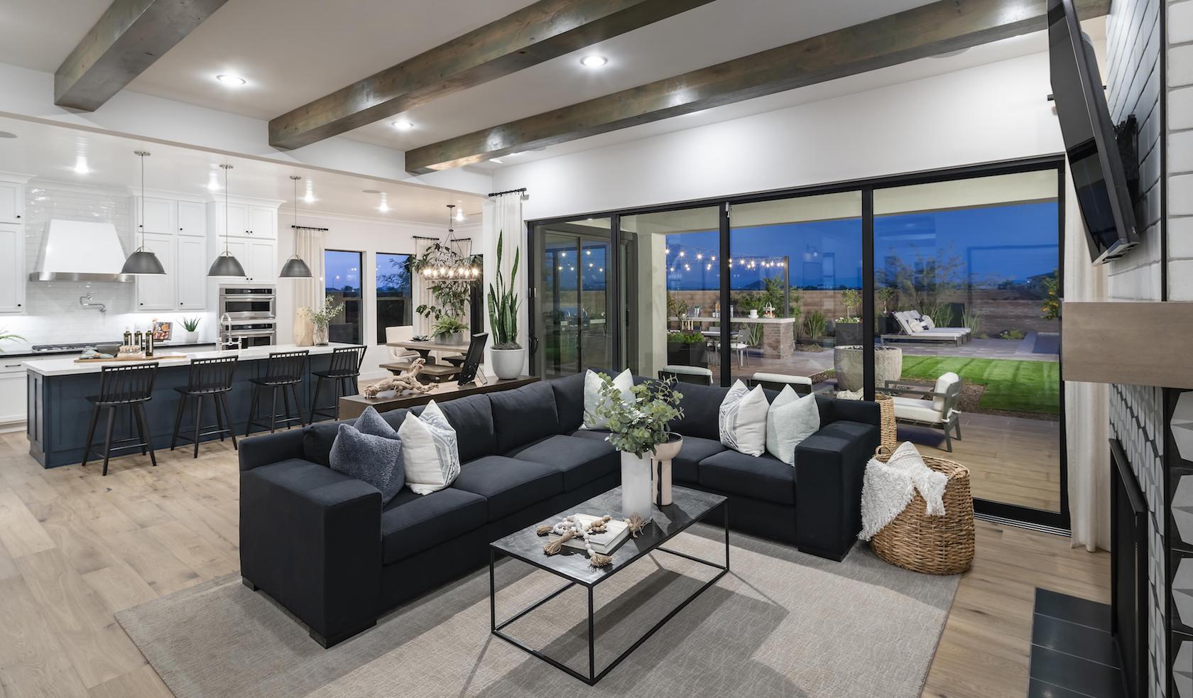 Model Home at Toll Brothers at the Meadows Community