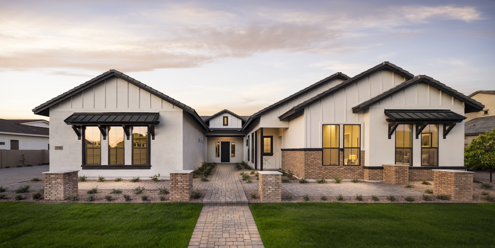 Modern ranch home