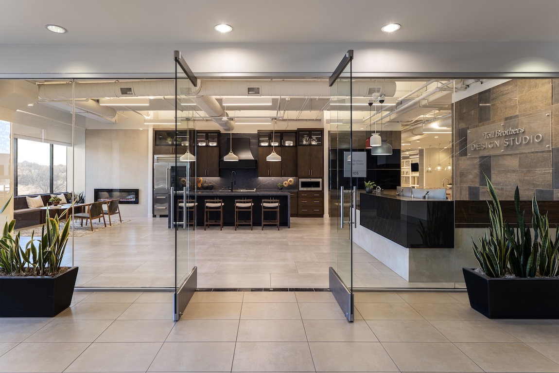 design studio entryway