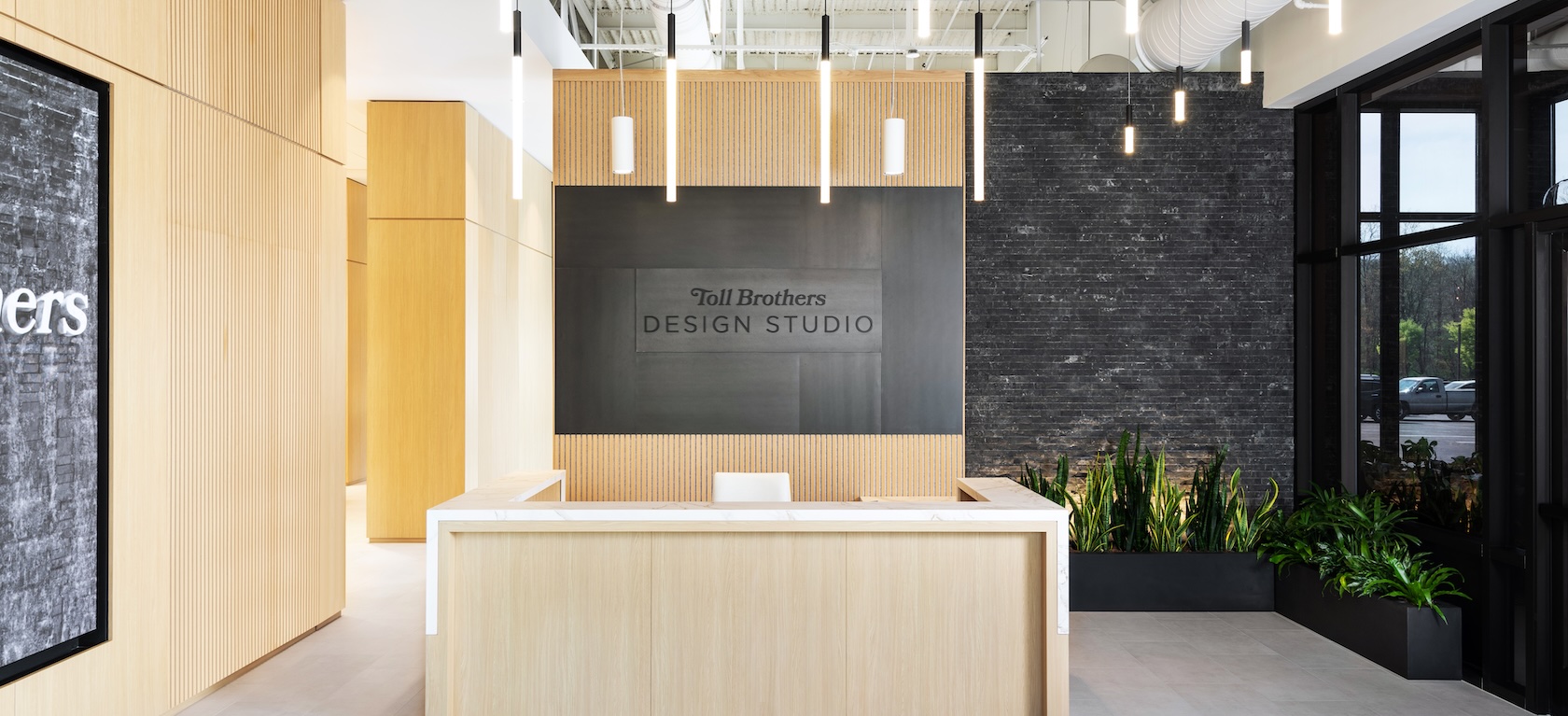 entryway of design studio