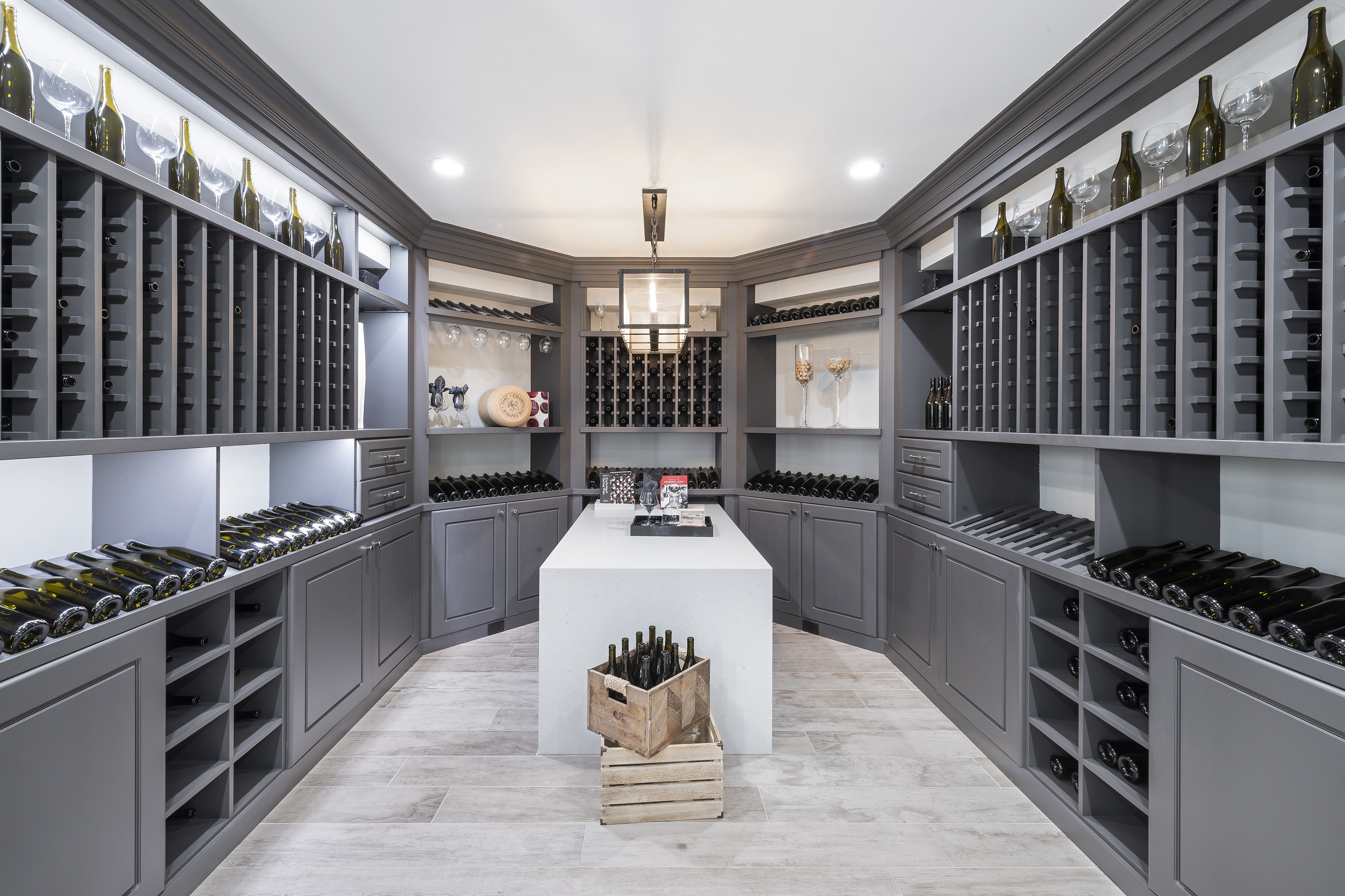 Wine Cellar Designed to Showcase Fine Wine