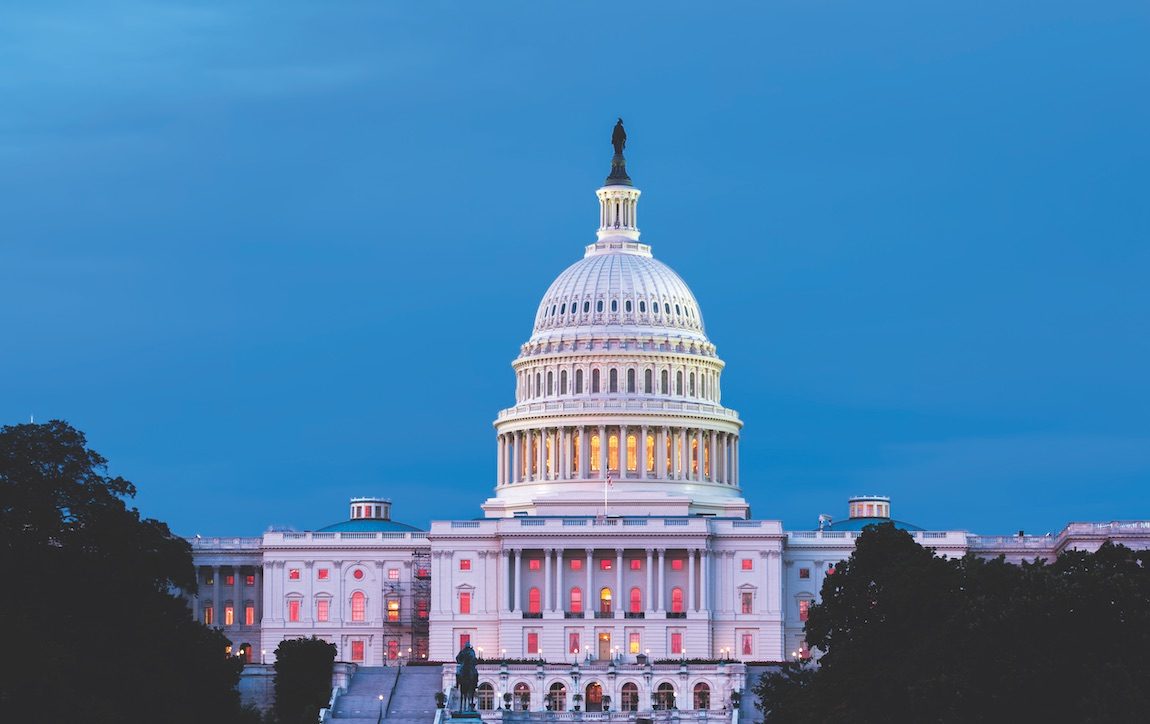 United States Capitol Building Night view