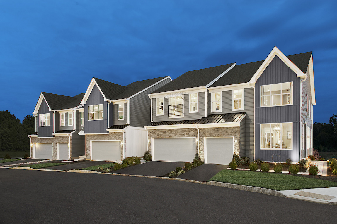 Front townhome exteriors