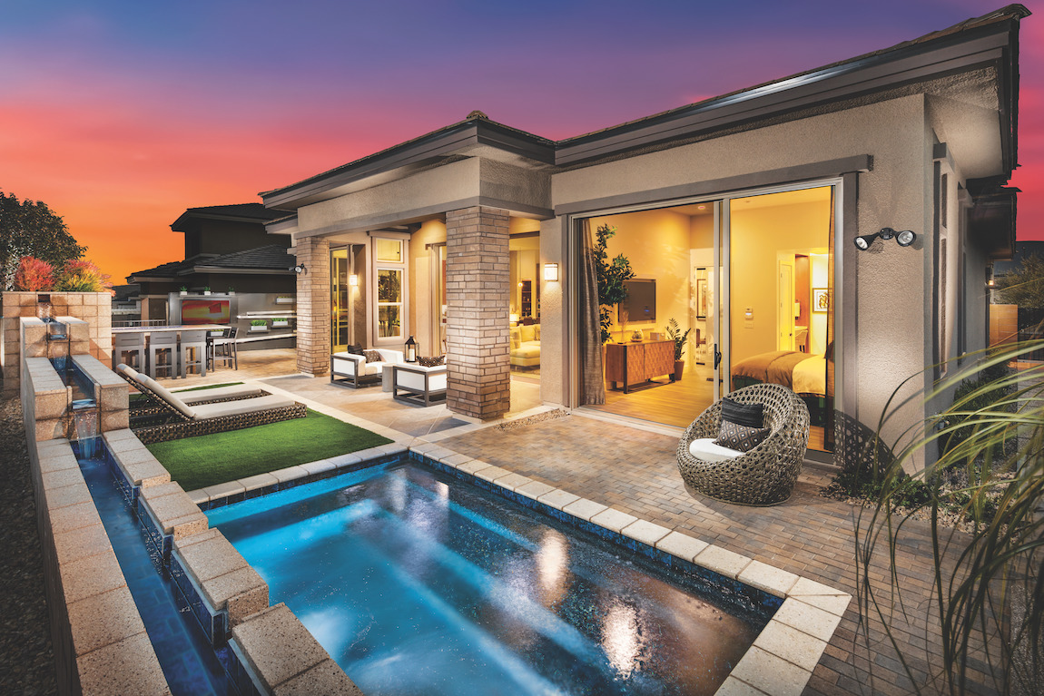 Stunning backyard with pool