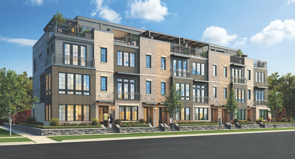 Townhome exterior