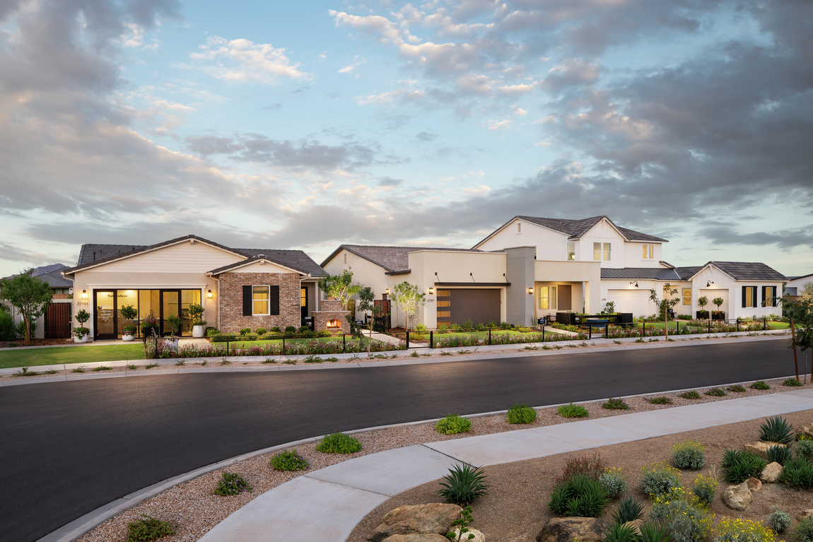 A streetscape that introduces luxury in Arizona