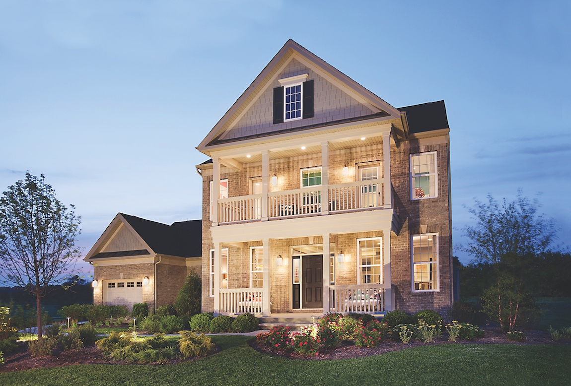 Toll Brothers model home at Bowes Creek Country Club.