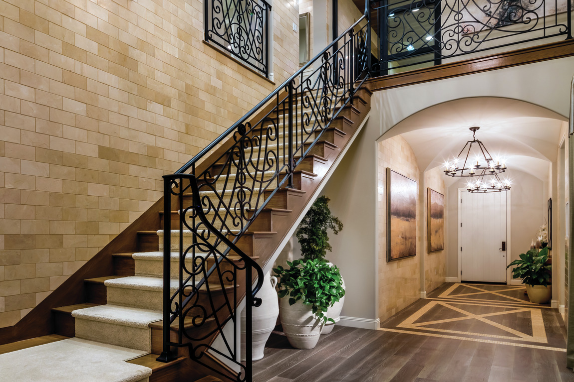 Luxe staircase