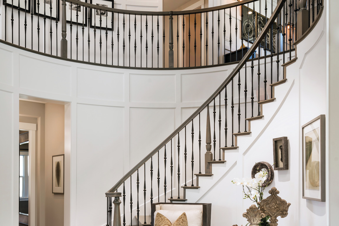 luxe spiral stairs