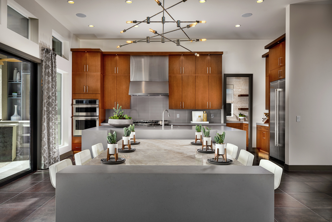 mid-century modern kitchen