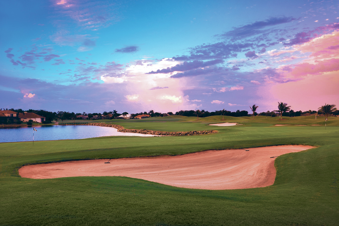 Scenic golf course