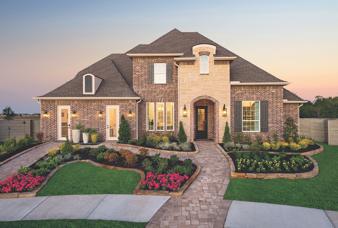 Toll Brothers Fairholm model home in Houston