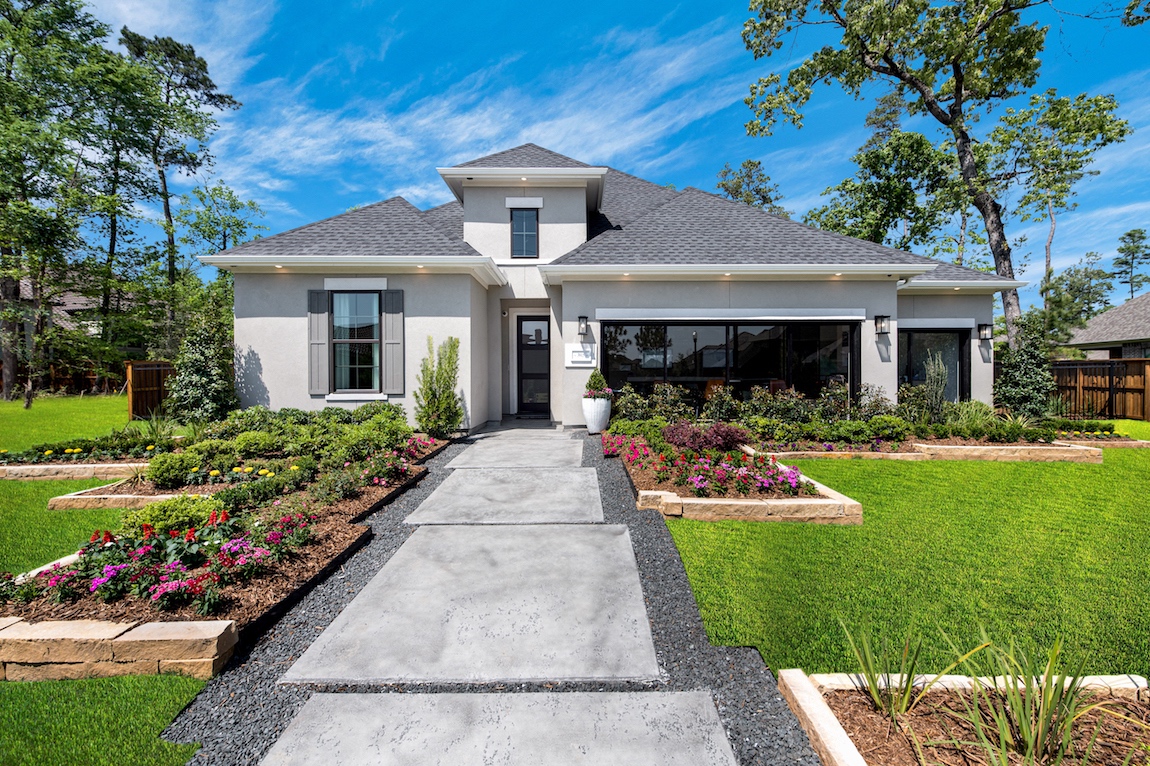 Toll Brothers Leighton model home in Houston