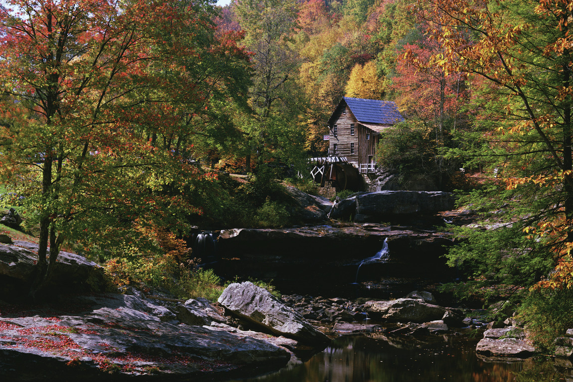 Outdoor scene in Connecticut