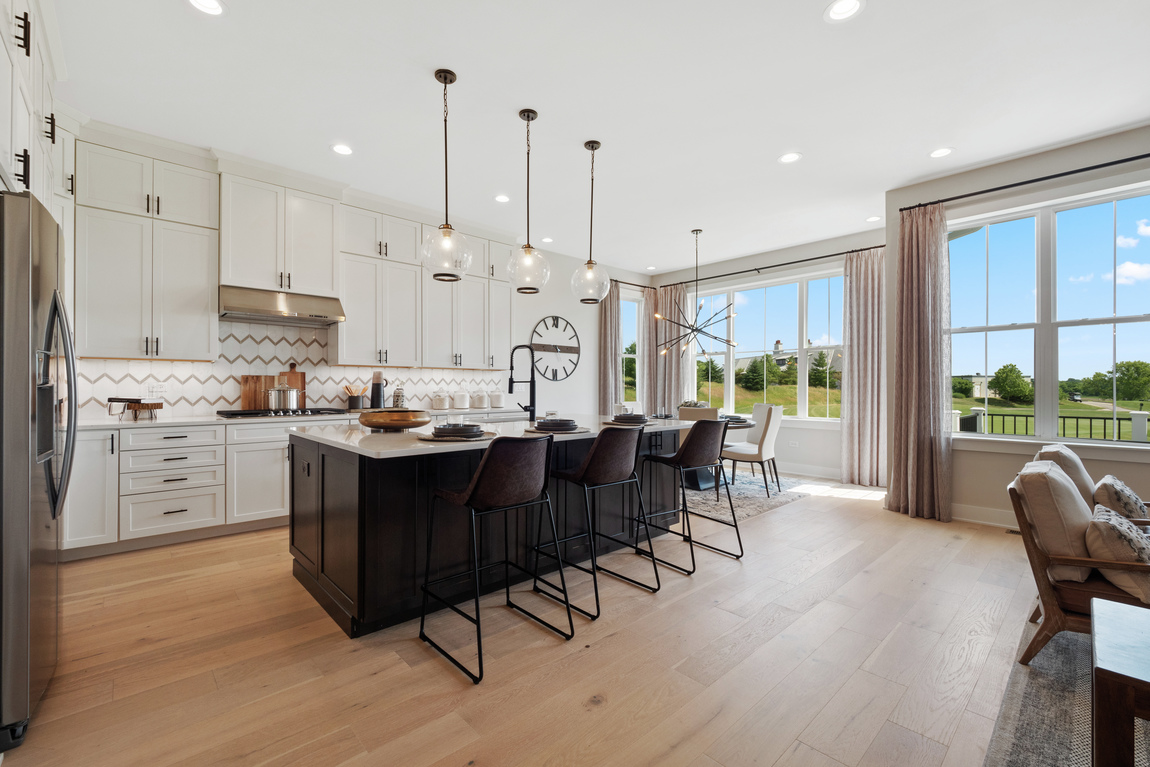 expansive kitchen design