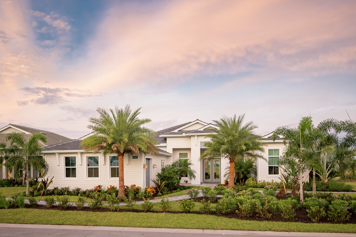 Luxe one-story home in Southeast Florida