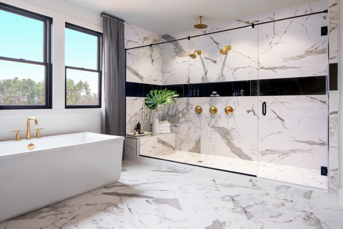 Luxury Walk-In Shower Ideas - Kitchen & Bathroom Remodeling Company