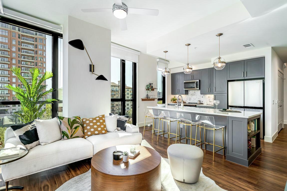 Luxe apartment interior design