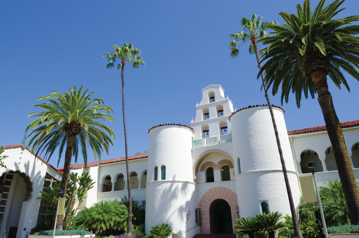 San Diego State University building