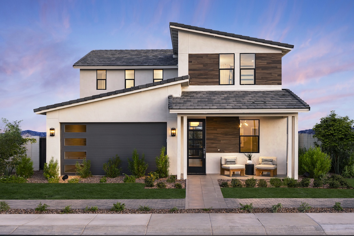 Charming modern farmhouse design, one of many homes in Arizona offered by Toll Brothers