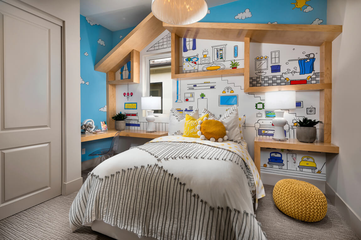 Imaginative kids bedroom