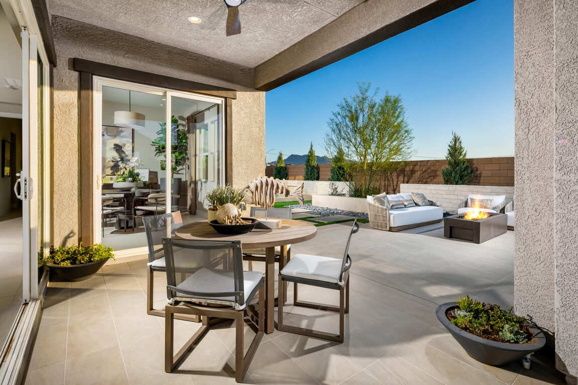 Blending indoor-outdoor flooring with weatherproof tile