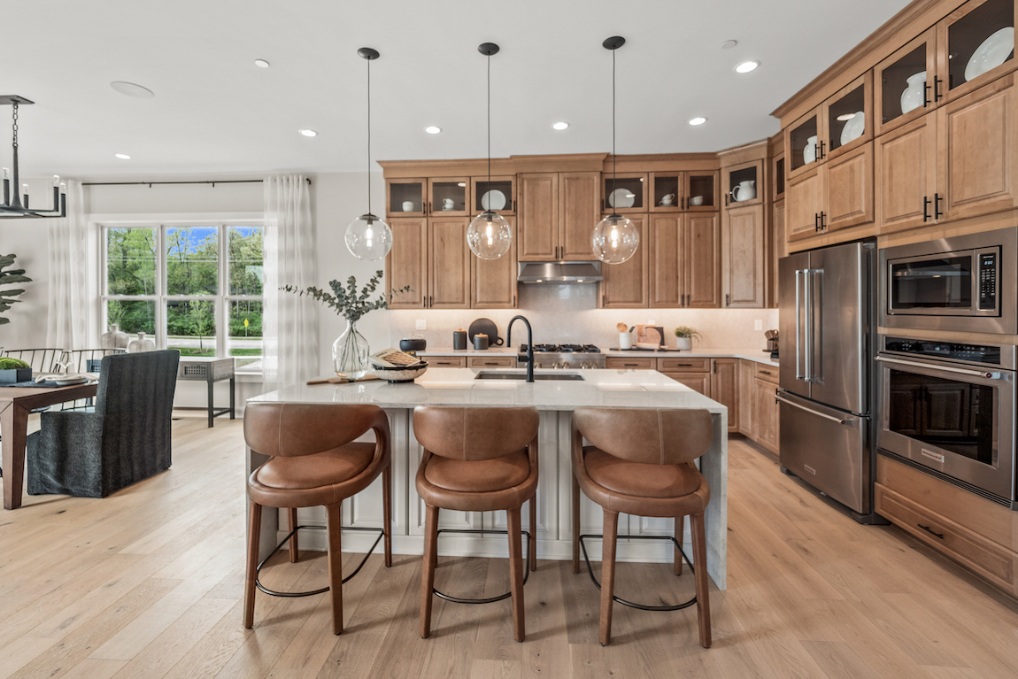 Luxe kitchen design from Concord Pines of Ann Arbor