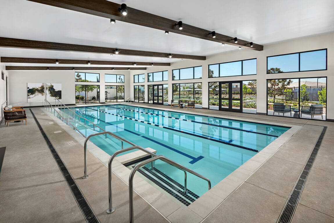 Indoor pool amenity at Regency at Folsom