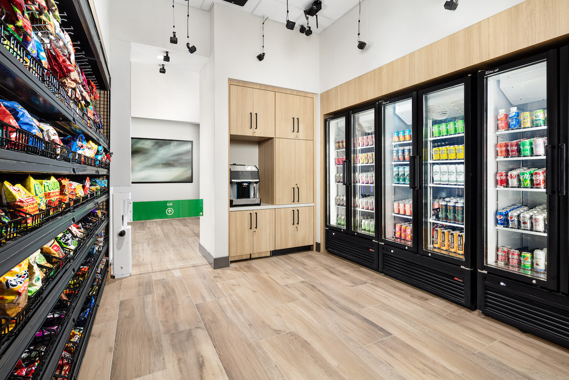 Convenience store in Regency at Folsom Ranch new home community. 