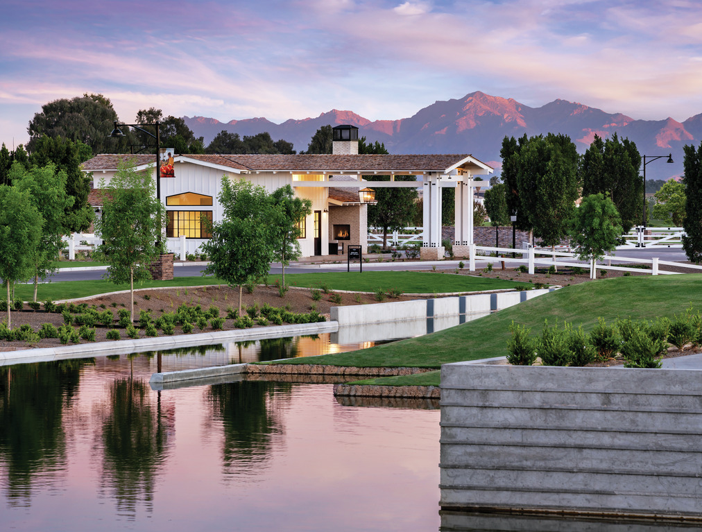 Entrance to sterling grove, a great place to retire in Arizona