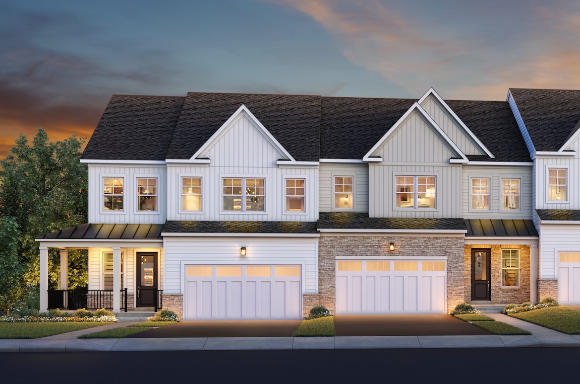 luxe townhome exteriors