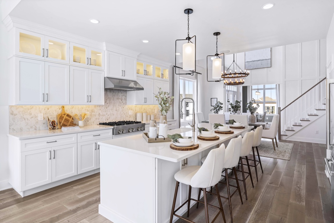 kitchen design from home in Regency at Woodbridge community