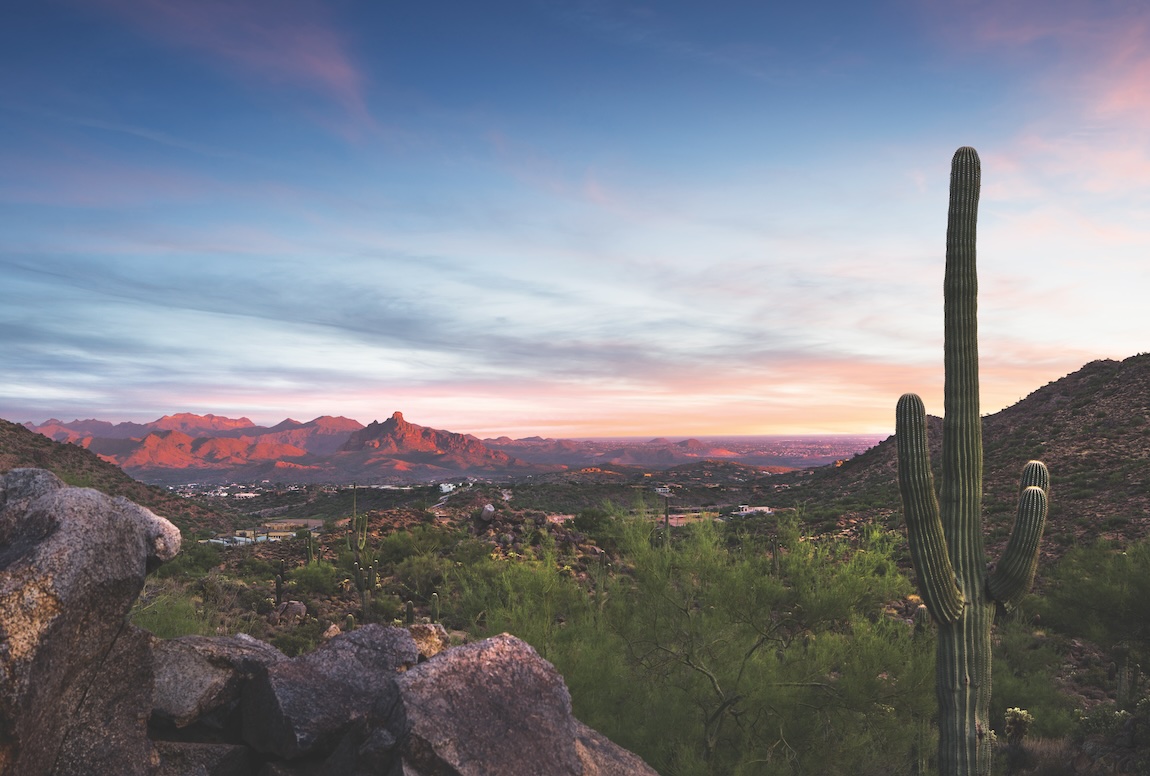 Natural Arizona landscape