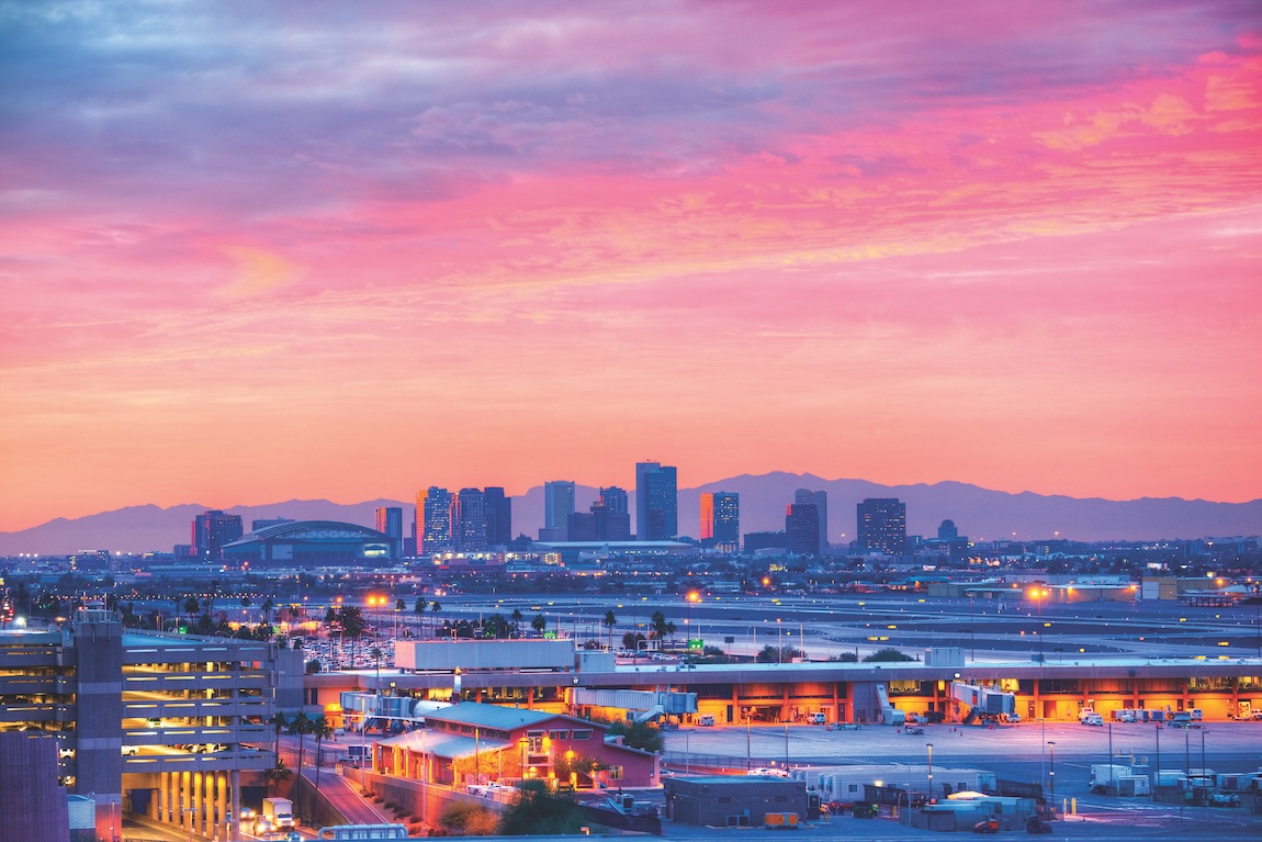 downtown skyline near Surprise, AZ