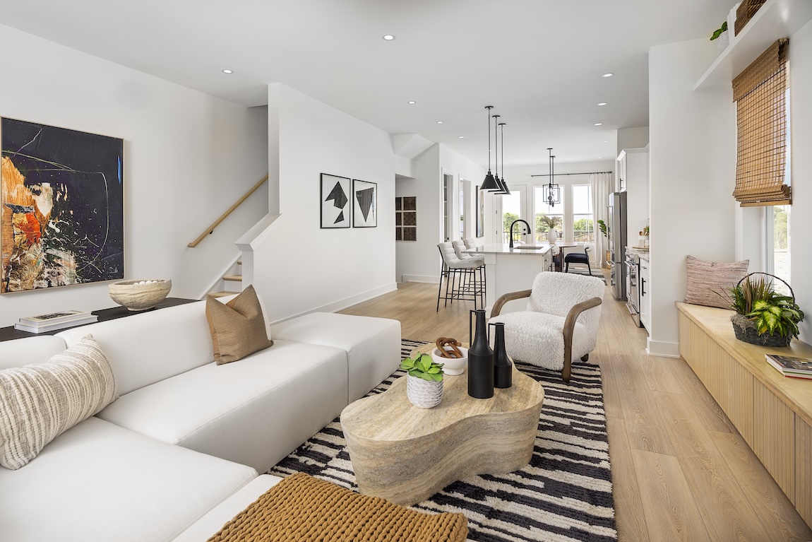 luxe quick move-in townhome design in Nashville, TN
